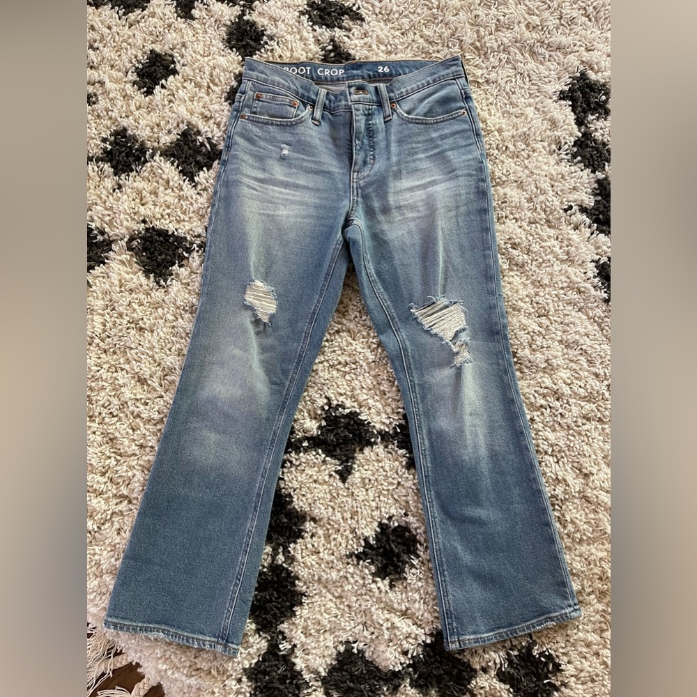 J.Crew 9” Billie Demi Boot Crop NWOT